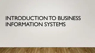 Business Information Systems: Components, Types, and Benefits