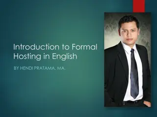 Mastering the Art of Formal Hosting: A Comprehensive Workshop Guide
