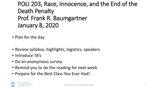 Race, Innocence, and the End of the Death Penalty - Thoughtful Insights