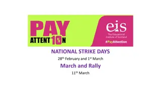 National Strike Days - Current Offer Rejected, Pay Campaign Continues