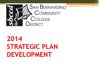 Strategic Plan Development Process in Higher Education Institutions