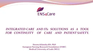 Integrated Care Solutions for Patient Safety and Continuity in Healthcare