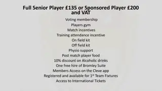 Player Memberships and Benefits at Cleve Rugby Club