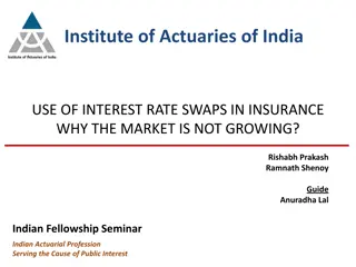 Interest Rate Swaps in Insurance Market