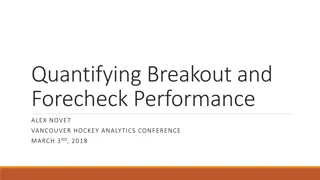 Analyzing Breakout and Forecheck Performance in Hockey Analytics Conference