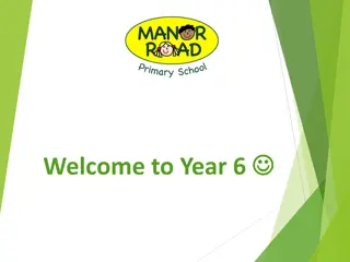 Year 6 Information and Expectations at Manor Road School