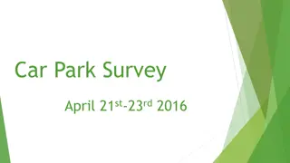 Insights from Car Park Survey April 21-23, 2016