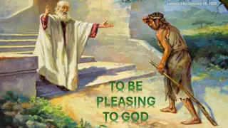 Pleasing God and Embracing His Delightful Love