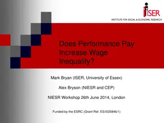 Wage Inequality and Performance Pay Analysis
