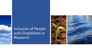 Ableism, Bias, and Effects in Research and Development