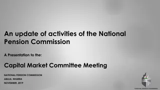 National Pension Commission Activities Update at Capital Market Committee Meeting