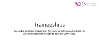 Traineeships: Ideal Programmes for Young People to Build Skills