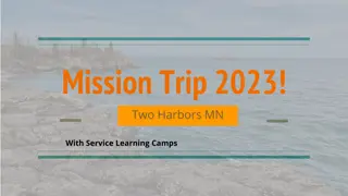 Service Learning Camps 2023 in Two Harbors, MN: A Unique Mission Trip Experience!