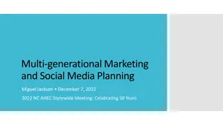 Designing Effective Multi-Generational Social Media Strategies