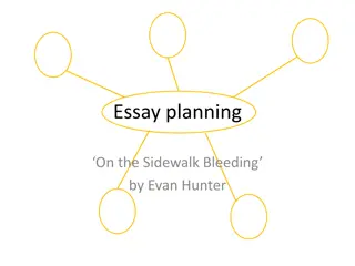 Character Analysis in 'On the Sidewalk Bleeding' by Evan Hunter