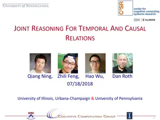 Joint Reasoning for Temporal and Causal Relations
