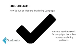 Inbound Marketing Campaign Checklist for Successful Campaign Execution