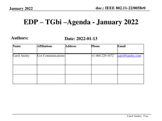 IEEE 802.11-22 TGbi Enhanced Data Privacy Update