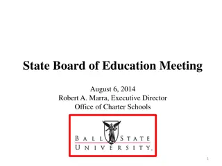 State Board of Education Meeting Insights August 6, 2014