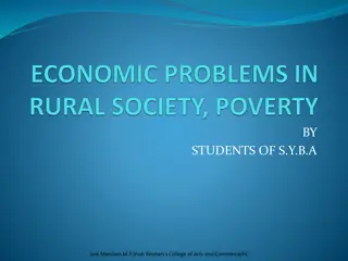 Poverty: Causes, Effects, and Solutions