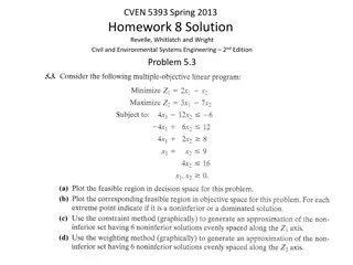 Solution for Multiobjective Optimization Problem with Graphical Constraint Method