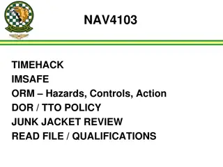 Aviation Operations Planning and Safety Guidelines