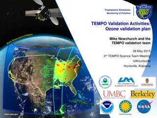 TEMPO Ozone Validation Activities Plan