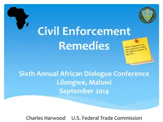Civil Enforcement Remedies in Legal Context