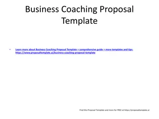 Crafting a Winning Business Coaching Proposal: Comprehensive Guide & Free Templates