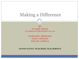 Empowering Change Through Education in South Africa