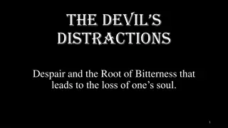 Overcoming Bitterness and Despair: A Biblical Perspective