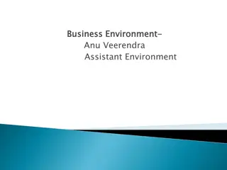 Business Environment Factors and Their Impact
