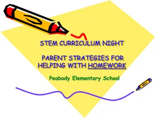 Effective Strategies for Helping Children with Homework at Peabody Elementary School