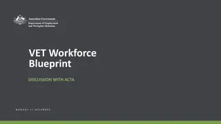 Future Trends and Challenges in VET Workforce Development