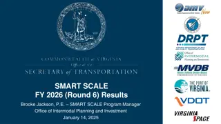 SMART SCALE FY 2026 Process Overview in Virginia