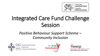 Positive Behaviour Support Scheme for Individuals with Learning Disabilities in Carmarthenshire