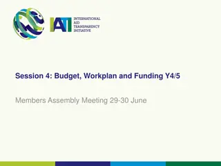 Financial Update and Achievements of Y3 Members Assembly Meeting