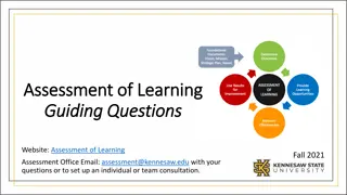 Enhancing Assessment Strategies for Effective Learning Outcomes