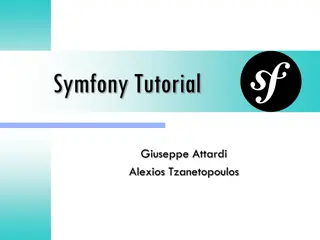 Symfony: PHP Web Application Framework Overview