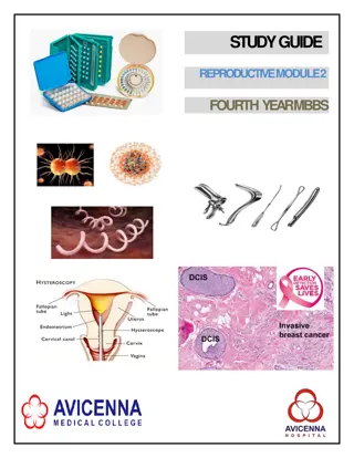 Reproductive Module 2 Study Guide for 4th Year MBBS Students