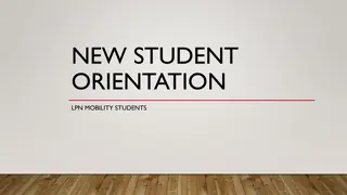 LPN Mobility Student Orientation and Course Information