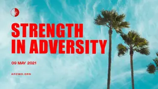 Finding Strength in Adversity: Christ's Grace, Strength, and Power
