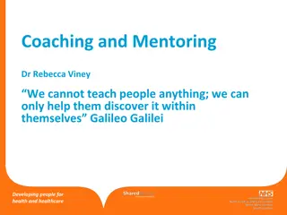 Effective Coaching and Mentoring for Personal Growth and Development