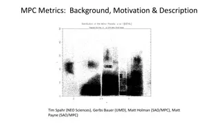 MPC Metrics: Tracking Observational Data for NEOs