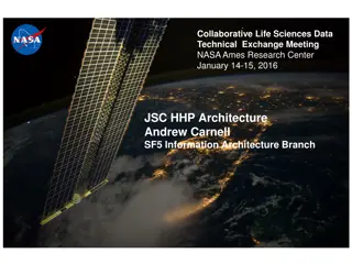 Enhancing Collaboration in Life Sciences Data Exchange at NASA Ames Research Center