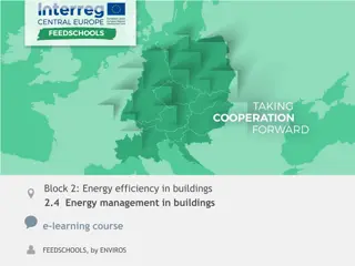 Energy Management in Buildings for Green Schools