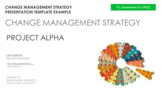 Effective Change Management Strategy Presentation Template