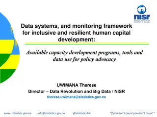 Monitoring Framework for Inclusive Human Capital Development