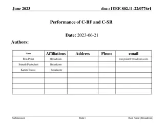 Performance Comparison of C-BF and C-SR for Spectral Efficiency Enhancement