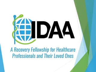 IDAA: A Global Support System for Healthcare Professionals in Recovery